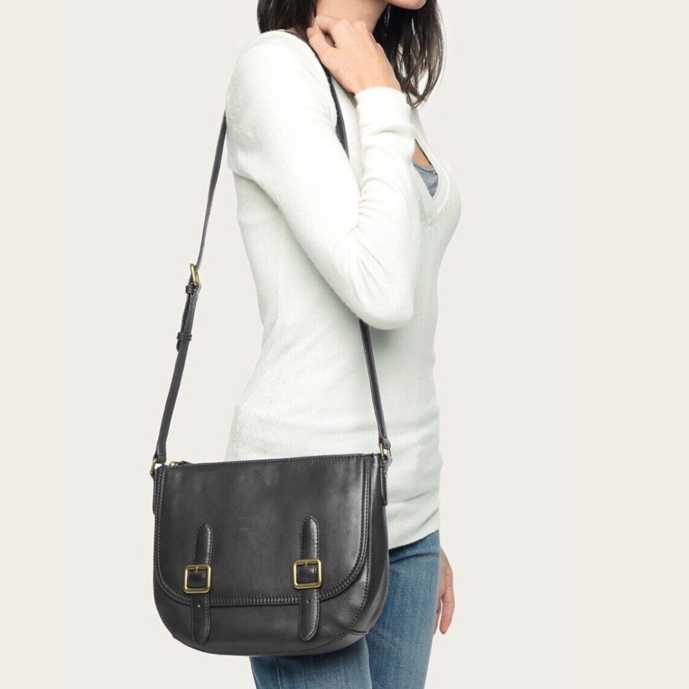 Frye Claude Leather Crossbody Bag